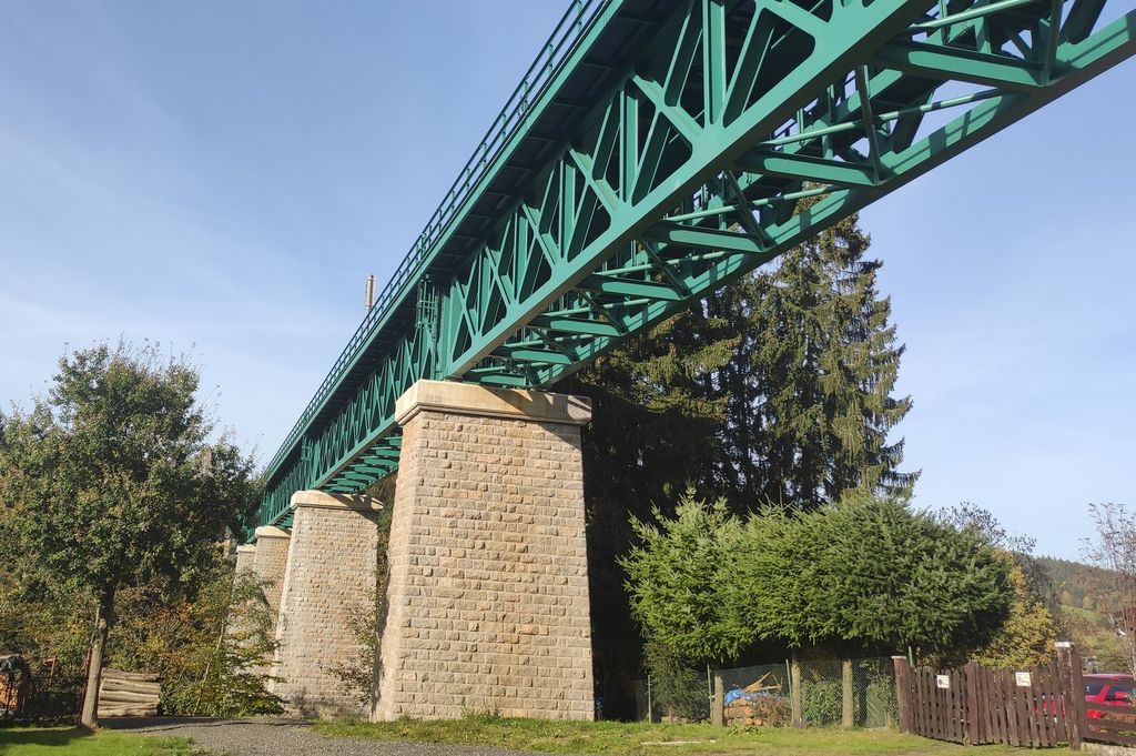 Monitoring železničního mostu ve Vilémově