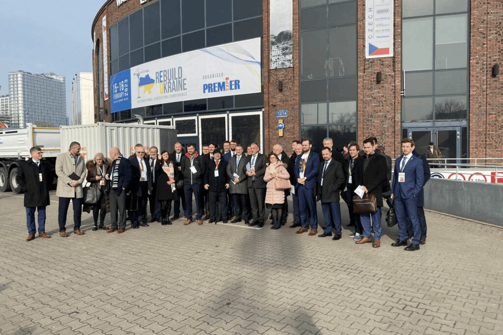 Zúčastnili jsme se oficiální delegace Rebuild Ukraine ve Varšavě